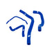 Mishimoto MMHOSE-TINY-01BL Mini Cooper S (Supercharged) Silicone Hose Kit, 2002-2008, Blue - Truck Part Superstore