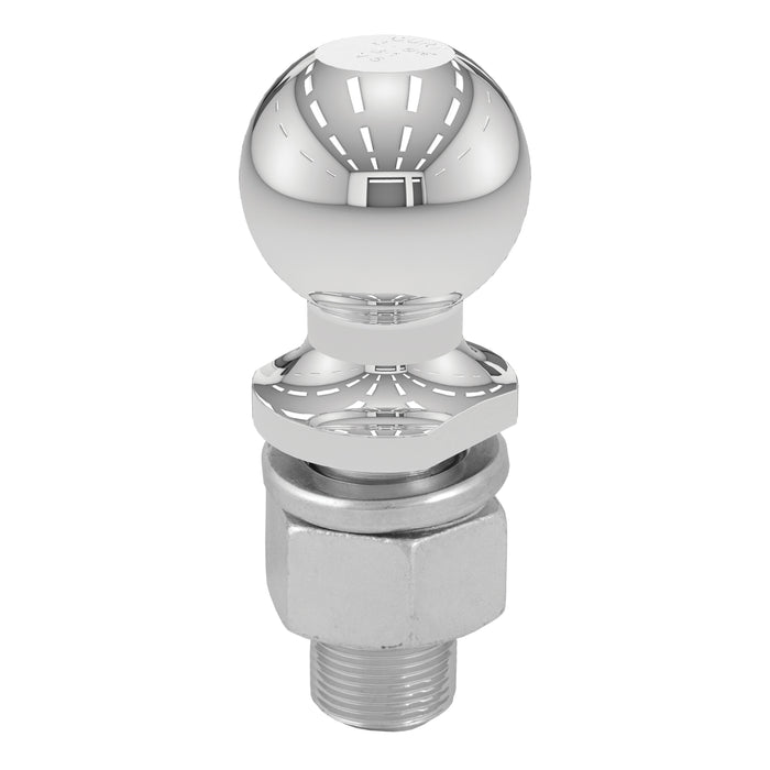 CURT 40068 2-5/16in. Trailer Ball (1-1/4in. x 2-5/8in. Shank; 10;000 lbs.; Chrome; Packaged - Truck Part Superstore