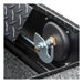 UWS EC11023 Matte Black 63in. Secure Lock Angled Tool Box; Low Profile (Heavy Packaging) - Truck Part Superstore
