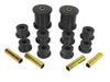Rugged Ridge 1-1007BL Leaf Spring Bushing; Rear; Set; Black Polyurethane; - Truck Part Superstore