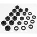 Rugged Ridge 1-103BL Body Mount Kit; 22 Piece; Black Polyurethane; - Truck Part Superstore