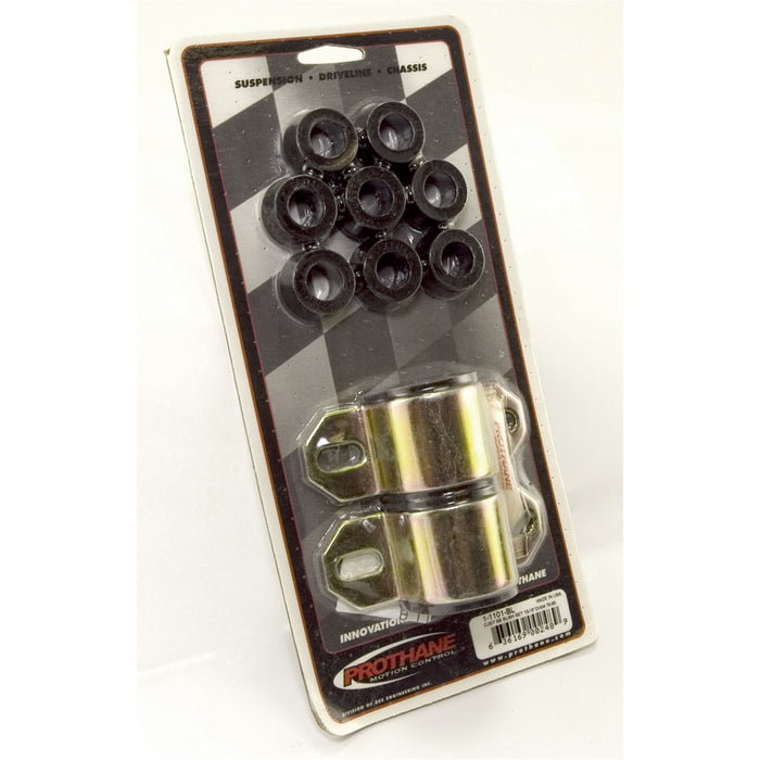 Rugged Ridge 1-1101BL Swaybar Bushing Kit; Front; 15/16 in.; Black Polyurethane; - Truck Part Superstore