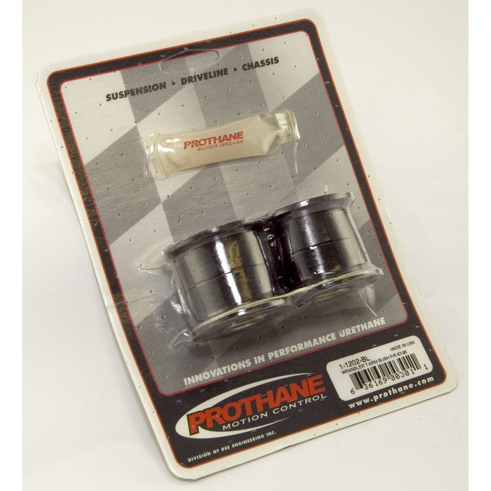 Rugged Ridge 1-1202BL Track Bar Bushing; Front/Rear; Pair; Black Polyurethane; - Truck Part Superstore