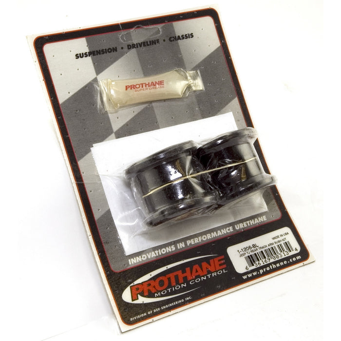 Rugged Ridge 1-1206BL Track Bar Bushing; Rear Kit; Black Polyurethane; - Truck Part Superstore
