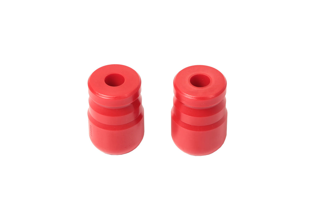 Rugged Ridge 1-1303 Bump Stop Kit; Front; 2 pc.; Polyurethane; Red; - Truck Part Superstore