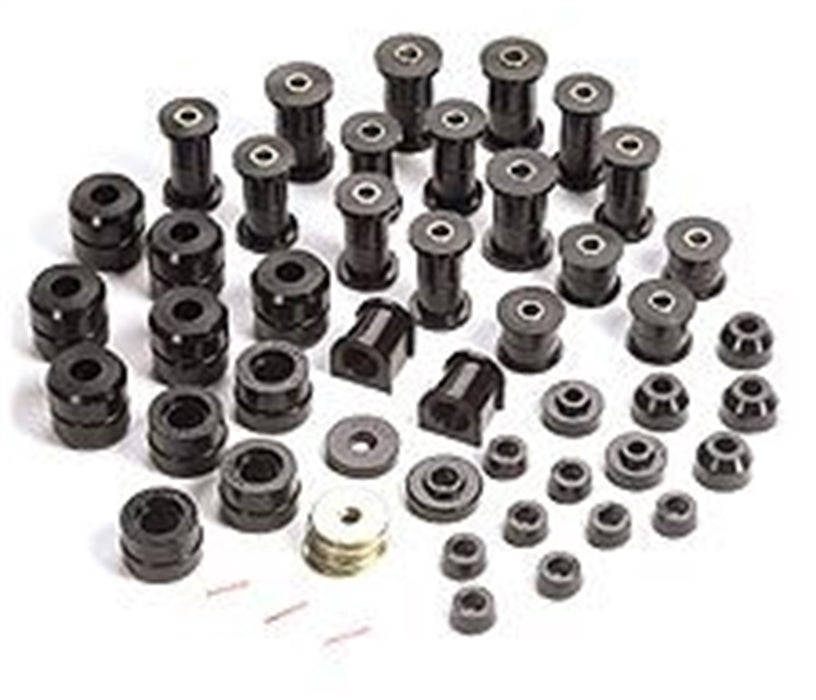 Rugged Ridge 1-2005BL Polyurethane Bushing Kit; Black; - Truck Part Superstore