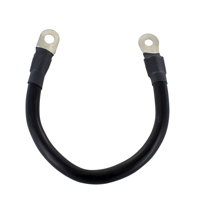 Powermaster Performance 1-701 Ground Wire; 1 Foot; 5/16 in. Battery Eyelet; 3/8 in. Alternator Eyelet; - Truck Part Superstore
