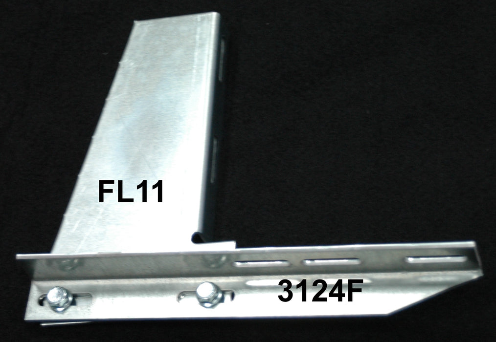 Owens Products 10-1040 Running Board Mounting Bracket Kit For Transender Running Boards 99-16 Ford F250/F350/F450/F550 Standard Cab Heavy Gauge Steel Silver Owens Products - Truck Part Superstore