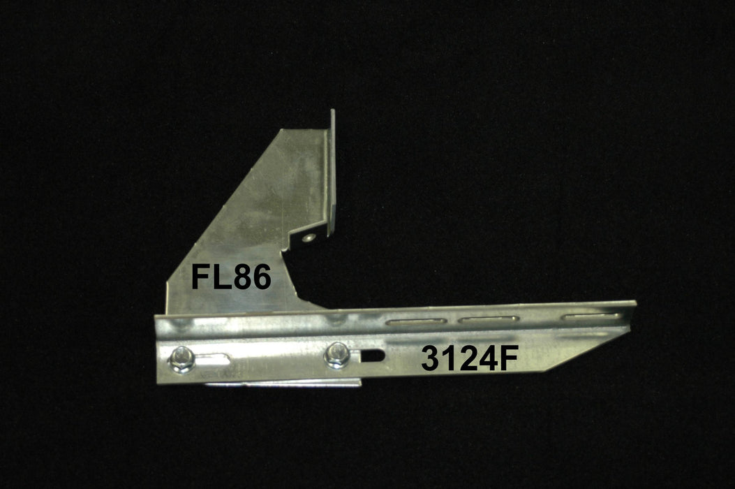 Owens Products 10-1060 Running Board Mounting Bracket Kit For Transender Running Boards 04-14 Ford F250/F350/F450/F550 W/ And W/O Flares Supercrew Cab Heavy Gauge Steel Silver Owens Products - Truck Part Superstore