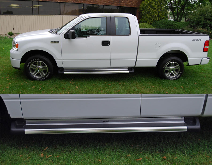 Owens Products 10-1060 Running Board Mounting Bracket Kit For Transender Running Boards 04-14 Ford F250/F350/F450/F550 W/ And W/O Flares Supercrew Cab Heavy Gauge Steel Silver Owens Products - Truck Part Superstore