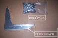 Owens Products 10-1063 Running Board Mounting Bracket Kit For Transender Running Boards 04-12 Colorado/Canyon No Xtreme Extended Cab Heavy Gauge Steel Silver Owens Products - Truck Part Superstore
