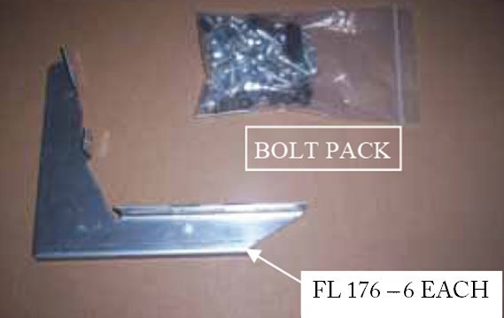 Owens Products 10-1064 Running Board Mounting Bracket Kit For Transender Running Boards 04-12 Colorado/Canyon No Xtreme Standard Cab Heavy Gauge Steel Silver Owens Products - Truck Part Superstore