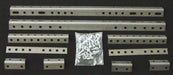 Owens Products 10-1065 Running Board Mounting Bracket Kit For Transender Running Boards Universal Heavy Gauge Steel Silver 4 Pack Owens Products - Truck Part Superstore