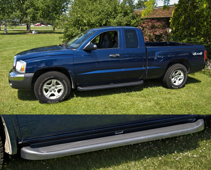 Owens Products 10-1093 Running Board Mounting Bracket Kit For Transender Running Boards 05-11 Dodge Dakota Extended Club Cab Heavy Gauge Steel Silver Owens Products - Truck Part Superstore