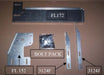 Owens Products 10-1113 Running Board Mounting Bracket Classicpro Series 4 Inch Riser Brackets 10 Ram 1500 W/O Flares Heavy Gauge Steel Silver Owens Products - Truck Part Superstore