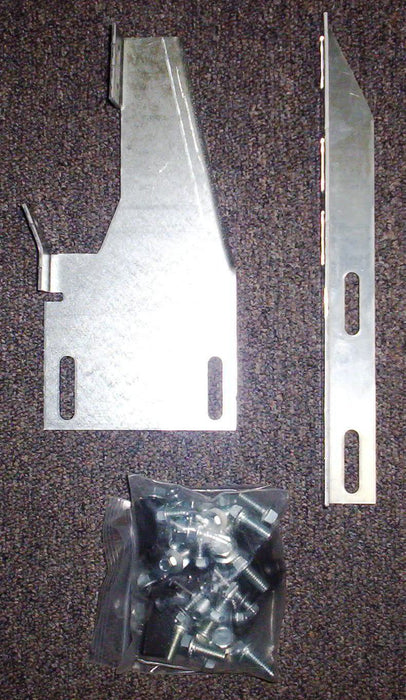 Owens Products 10-1122 Running Board Mounting Bracket Kit For Transender Running Boards 10-12 Ram 2500/3500 Excludes Chassis Cab Mega Cab Heavy Gauge Steel Silver Owens Products - Truck Part Superstore