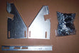 Owens Products 10-1150 Running Board Mounting Bracket Kit For Transender Running Boards 97-03 Ford F150 Light Duty Super Cab Heavy Gauge Steel Silver Owens Products - Truck Part Superstore