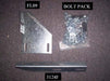 Owens Products 10-1155 Running Board Mounting Bracket Kit For Transender Running Boards 94-01 Dodge Ram 1500 94-02 Ram 2500/3500 Quad Cab Heavy Gauge Steel Silver Owens Products - Truck Part Superstore