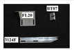 Owens Products 10-1157 Running Board Mounting Bracket Kit For Transender Running Boards 87-96 Ford F-Series Super Heavy Gauge Steel Silver Owens Products - Truck Part Superstore