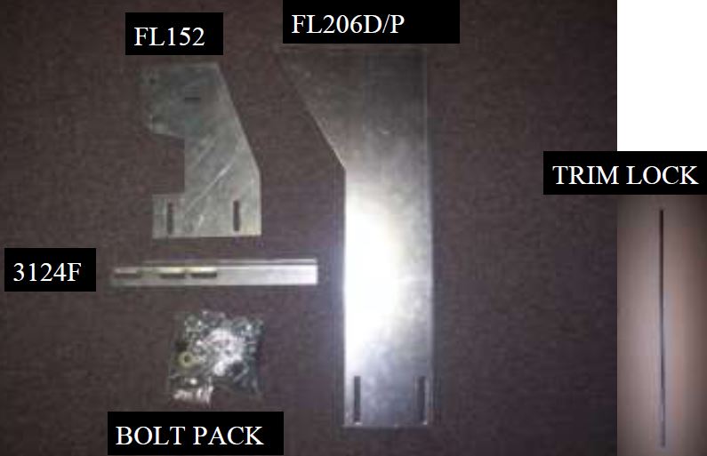 Owens Products 10-1171 2011 Ram 2500/3500-3173-01/3185-01 Bracket Kit (Must Order) 11-18 Ram 2500/3500 Heavy Gauge Steel Silver Owens Products - Truck Part Superstore