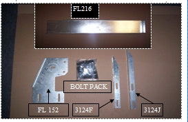 Owens Products 10-1180 Running Board Mounting Bracket Glastep Plus Custom Fiberglass 11-18 Ram 1500 Heavy Gauge Steel Silver Owens Products - Truck Part Superstore