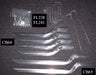 Owens Products 10-1196 67667-01 Bracket Kit (Must Order Separately) 09-11 Honda Pilot Heavy Gauge Steel Silver Owens Products - Truck Part Superstore