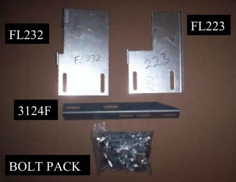 Owens Products 10-1208 Running Board Mounting Bracket Glastep Custom Fiberglass 11-17 Nissan NV Full Size Van Heavy Gauge Steel Silver Owens Products - Truck Part Superstore