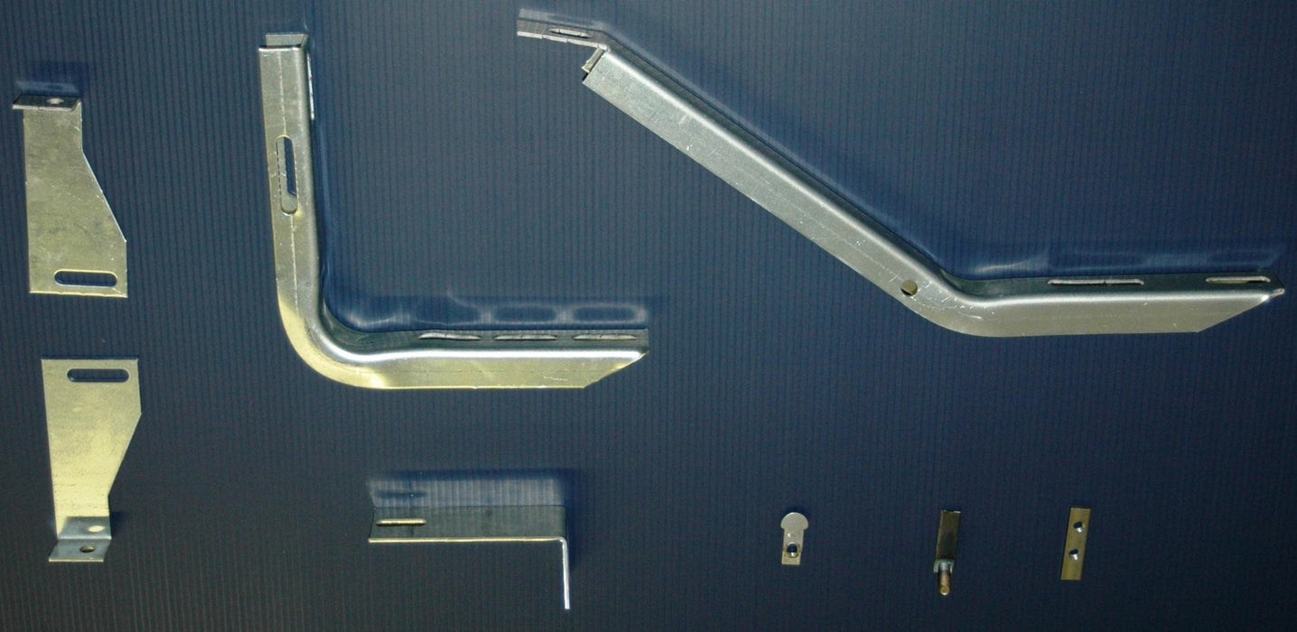 Owens Products 10-1216 Running Board Mounting Bracket Kit For OCR74125H-01/OCR74125Hb-01 & OCR84125H-01 (Must Order Boards Separately) 14-18 Ram Promaster Heavy Gauge Steel Silver Owens Products - Truck Part Superstore