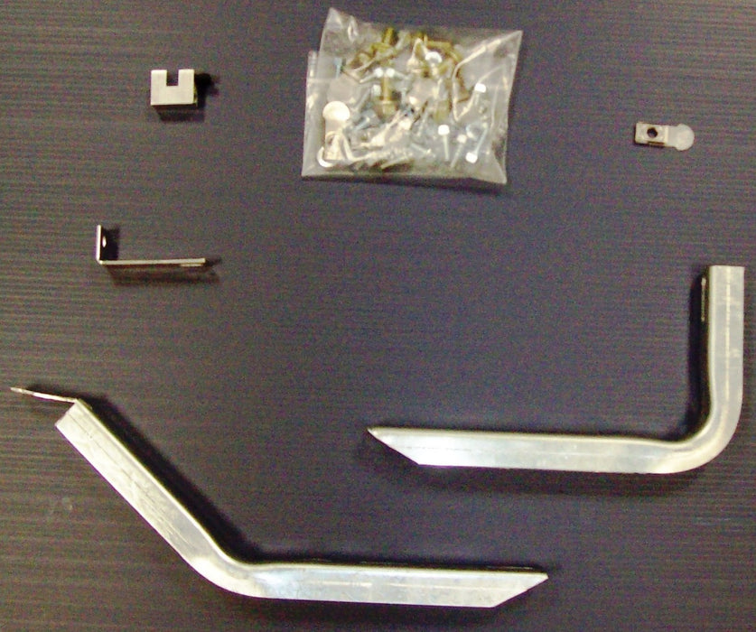Owens Products 10-1259 Running Board Mounting Bracket Kit For 67691-01 (Must Order Boards Separately) 13-21 Nissan Pathfinder Heavy Gauge Steel Silver Owens Products - Truck Part Superstore