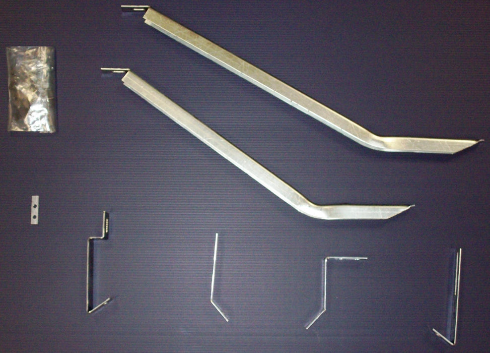 Owens Products 10-1268 Running Board Mounting Bracket Kit For 2 Inch Drop Long/Short 148 Inch Wb Transit Boards 15-18 Ford Transit 150/250 148 Inch Heavy Gauge Steel Silver Owens Products - Truck Part Superstore