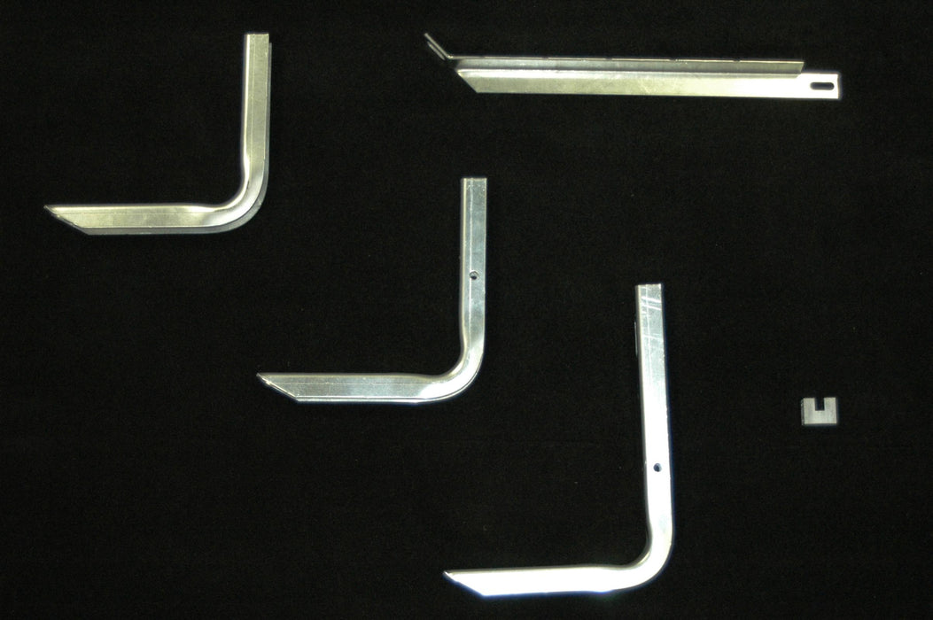 Owens Products 10-1272 Running Board Mounting Bracket Classicpro Series 4 Inch Riser / Ocb Brackets 07-09 Dodge Sprinter 170 Inch Wheel Base 170 Inch Heavy Gauge Steel Silver Owens Products - Truck Part Superstore