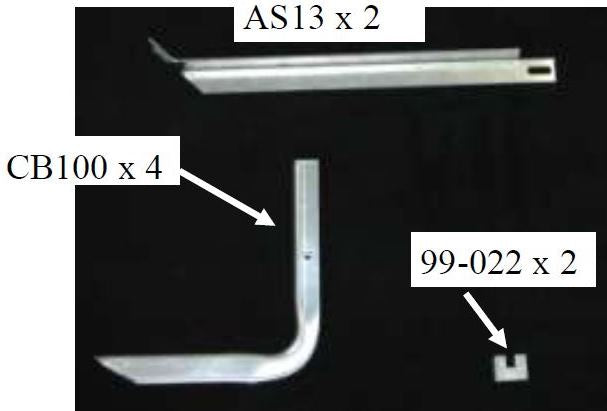Owens Products 10-1273 Running Board Mounting Bracket Classicpro Series 4 Inch Riser / Ocb Brackets 07-09 Dodge Sprinter Van Heavy Gauge Steel Silver Owens Products - Truck Part Superstore