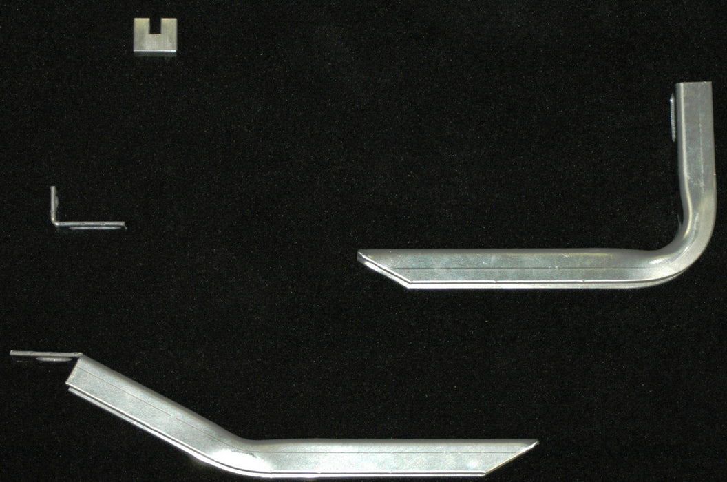 Owens Products 10-1274 Running Board Mounting Bracket Kit For Transender Running Boards Heavy Gauge Steel Silver Owens Products - Truck Part Superstore