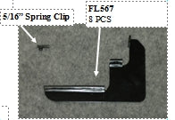 Owens Products 10-1275 Running Board Mounting Bracket Kit For Transender Running Boards 15-18 Colorado/Canyon Extended/Crew Cab Heavy Gauge Steel Black Owens Products - Truck Part Superstore