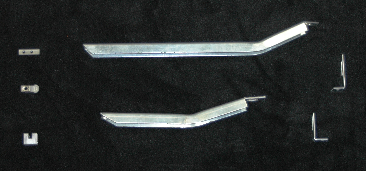 Owens Products 10-1280 Running Board Mounting Bracket Kit For 67643-01 15-18 Ford Edge Heavy Gauge Steel Silver Owens Products - Truck Part Superstore