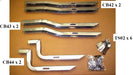 Owens Products 10-1302 Running Board Mounting Bracket Kit For Transender Running Boards 15-17 Nissan Rogue Heavy Gauge Steel Silver Owens Products - Truck Part Superstore