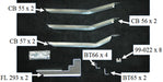 Owens Products 10-1305 Running Board Mounting Bracket Kit For 67680-01 11-18 Honda Odyssey Heavy Gauge Steel Silver Owens Products - Truck Part Superstore