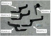 Owens Products 10-1366 Bracket Kit 10-1366 for Mounting Owens Factory Running Boards / 4 inch Drop / 15-18 Ford Transit 150 250 Van 130 Wheel Base / Heavy Gauge Steel / Owens Products - Truck Part Superstore