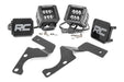 Rough Country 70796 Toyota 4Runner 2 Inch LED Lower Windshield Ditch Kit Black Series w/Spot Beam For 10-Pres 4Runner Rough Country - Truck Part Superstore