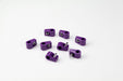 Lokar 10-188-20 Single Place T Clamp; 3/16 in.; 8 Pieces; Purple; - Truck Part Superstore