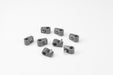 Lokar 10-250-19 Single Place T Clamp; 1/4 in.; 8 Pieces; Gray; - Truck Part Superstore