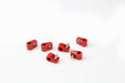 Lokar 10-313-13 Single Place T Clamp; 5/16 in.; 6 Pieces; Red; - Truck Part Superstore