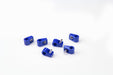 Lokar 10-375-12 Single Place T Clamp; 3/8 in.; 6 Pieces; Blue; - Truck Part Superstore