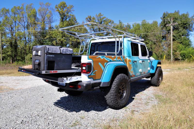 BedSlide 10-5743-CLB Gladiator BedSlide 1000 Classic 57x43 Inch Black For 20-Pres Gladiator 5 Foot Bed - Truck Part Superstore
