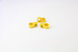 Lokar 10-820-15 Single Place T Clamp; 13/16 in.; 10AN; 3 Pieces; Yellow; - Truck Part Superstore