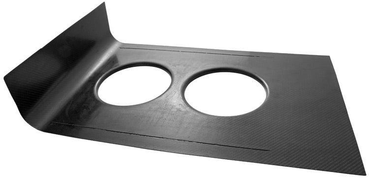 K&N 100-8510 Carbon Fiber Hood Scoop Pan - Truck Part Superstore