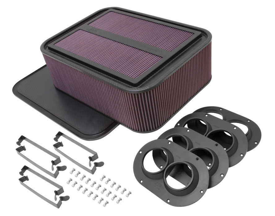 K&N 100-8558 Engine Air Intake Scoop - Truck Part Superstore