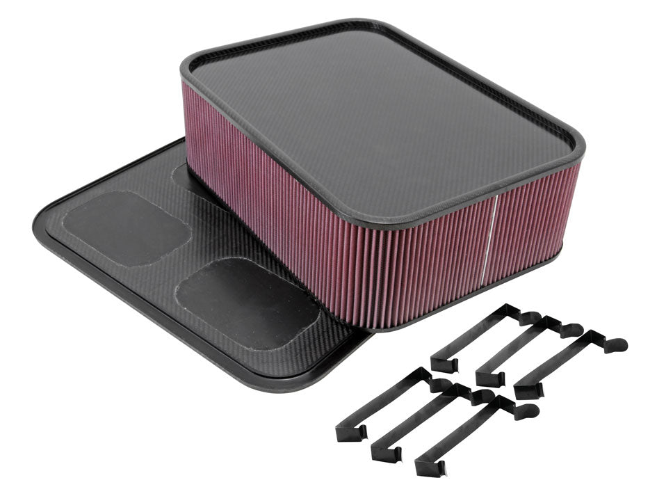 K&N 100-8563 Engine Air Intake Scoop - Truck Part Superstore
