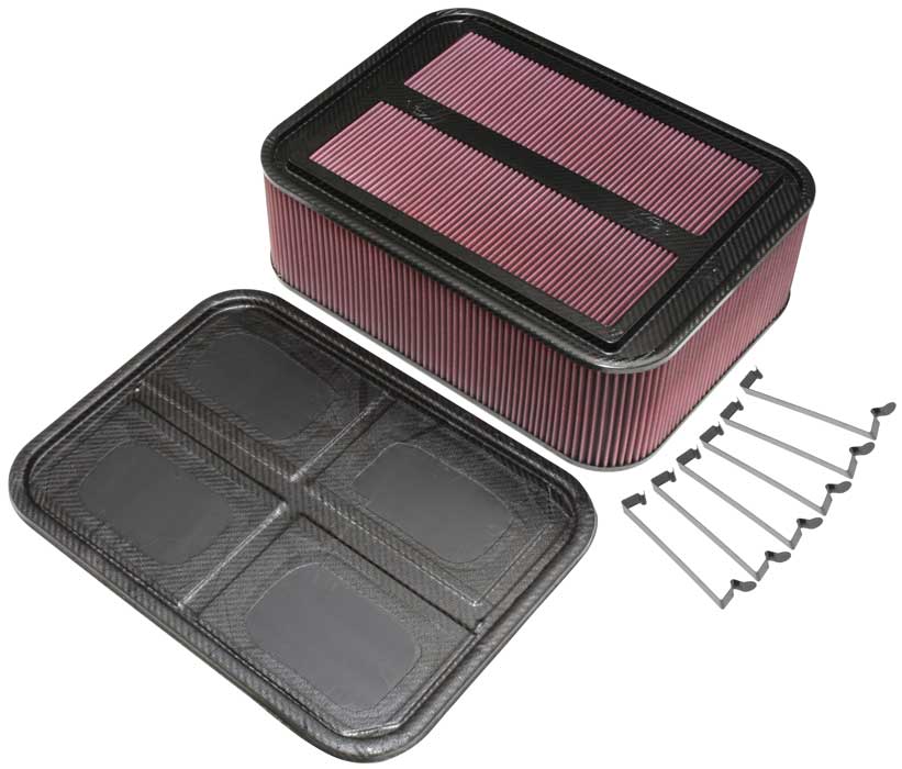 K&N 100-8567 Engine Air Intake Scoop - Truck Part Superstore