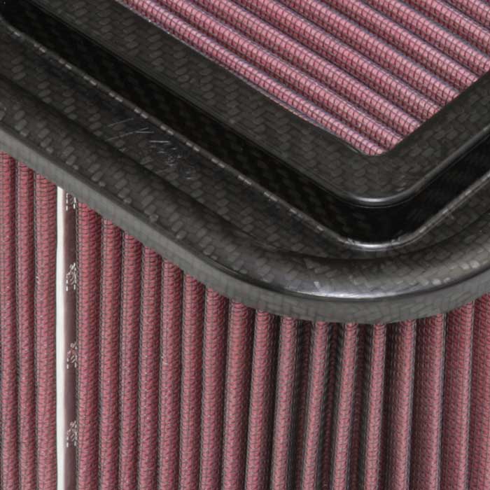 K&N 100-8569 Engine Air Intake Scoop - Truck Part Superstore